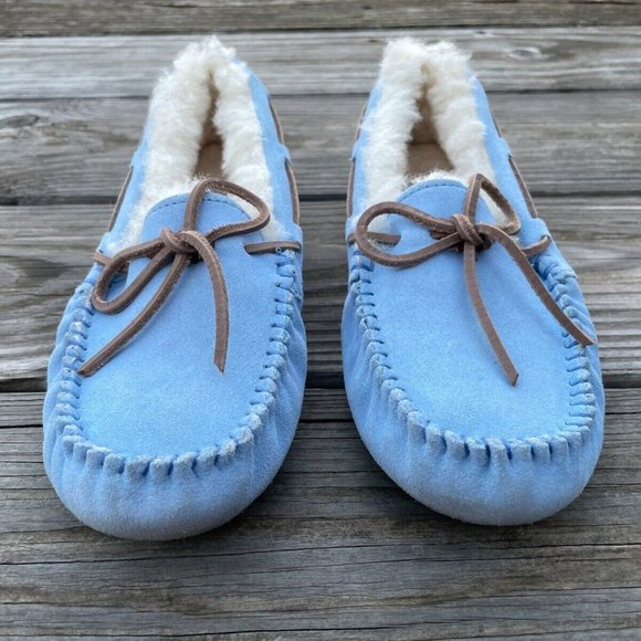 UGG Australia Women Shoes Dakota Sheepskin Moccasin Slippers Shoes Size 5US 36EU - Picture 4 of 11
